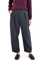 Pantalone carrot con pinces