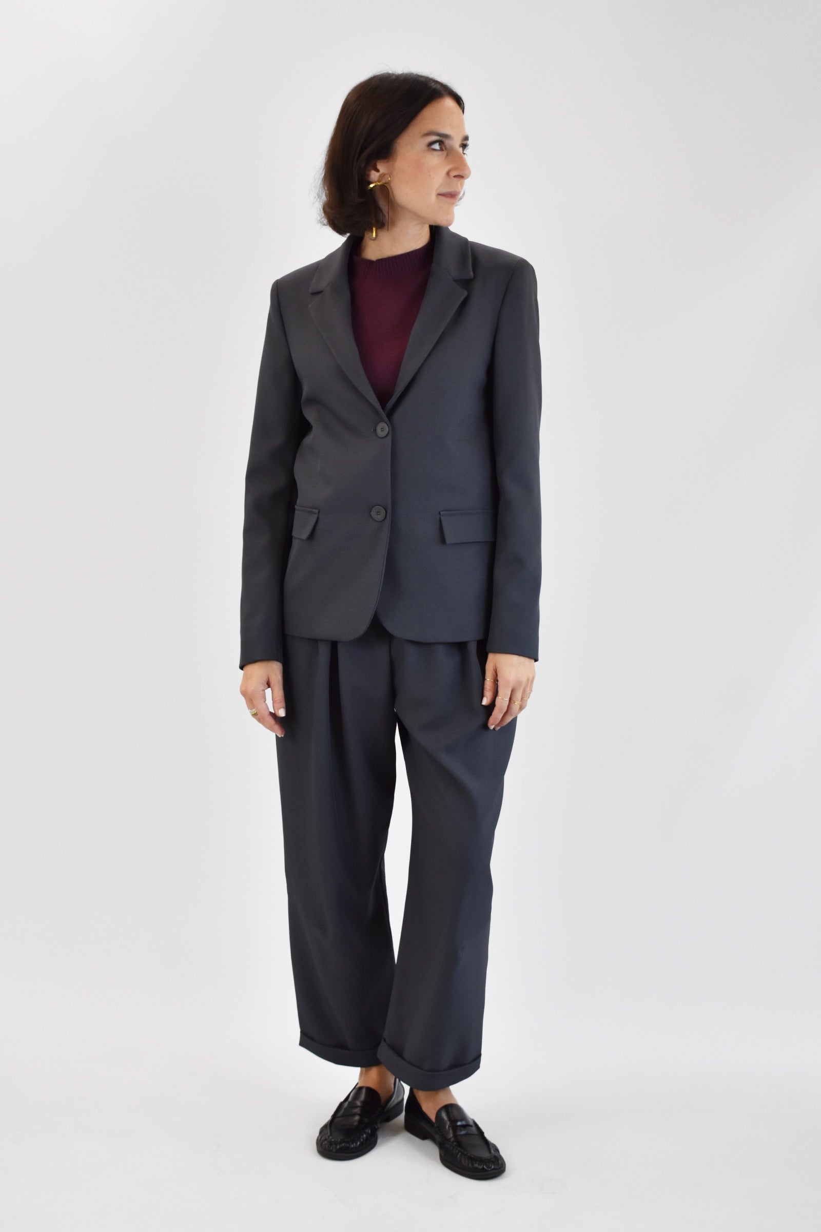 Giacca sfiancata 2 bottoni