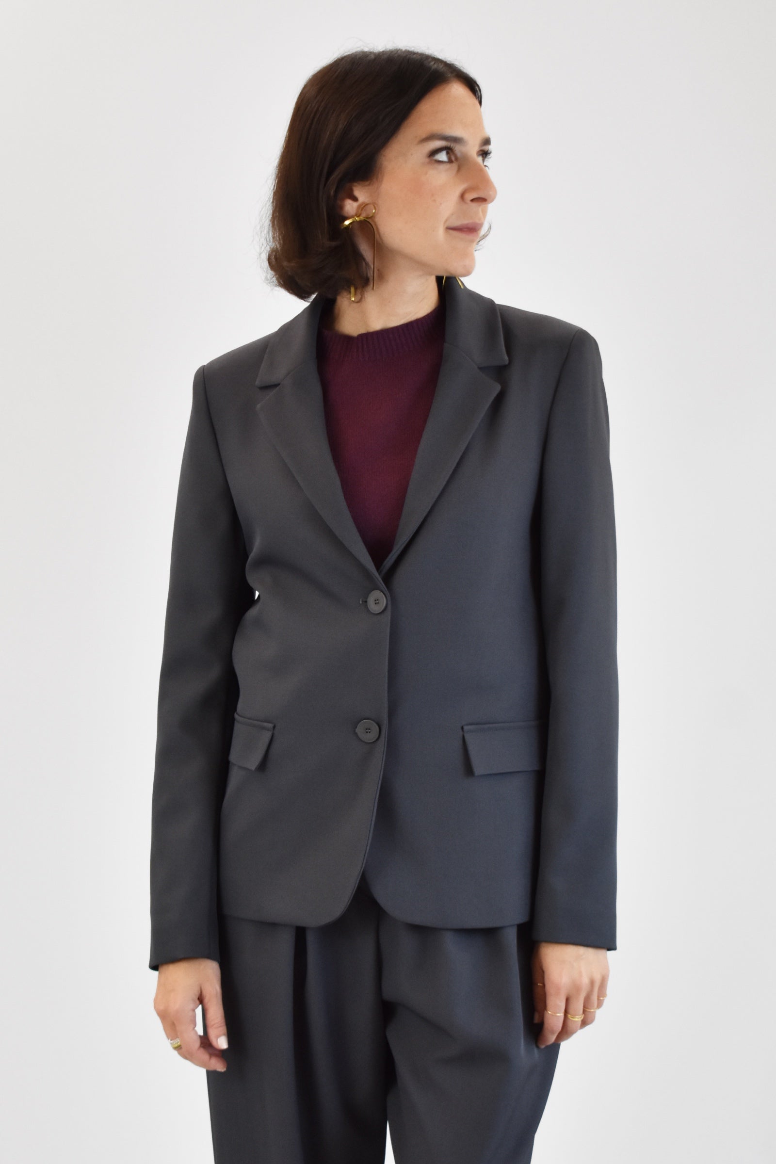 Giacca sfiancata 2 bottoni