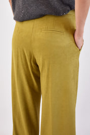 Pantalone palazzo velluto