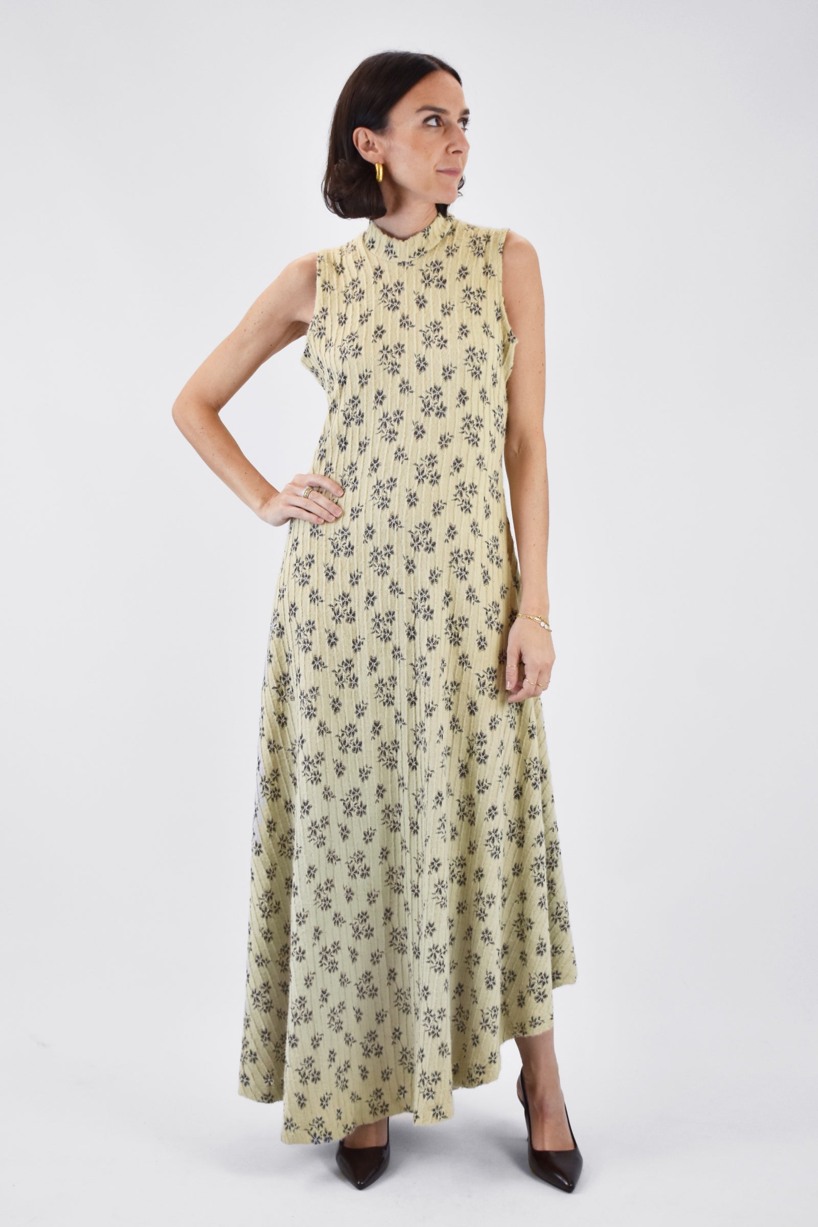 Abito lungo lavorato