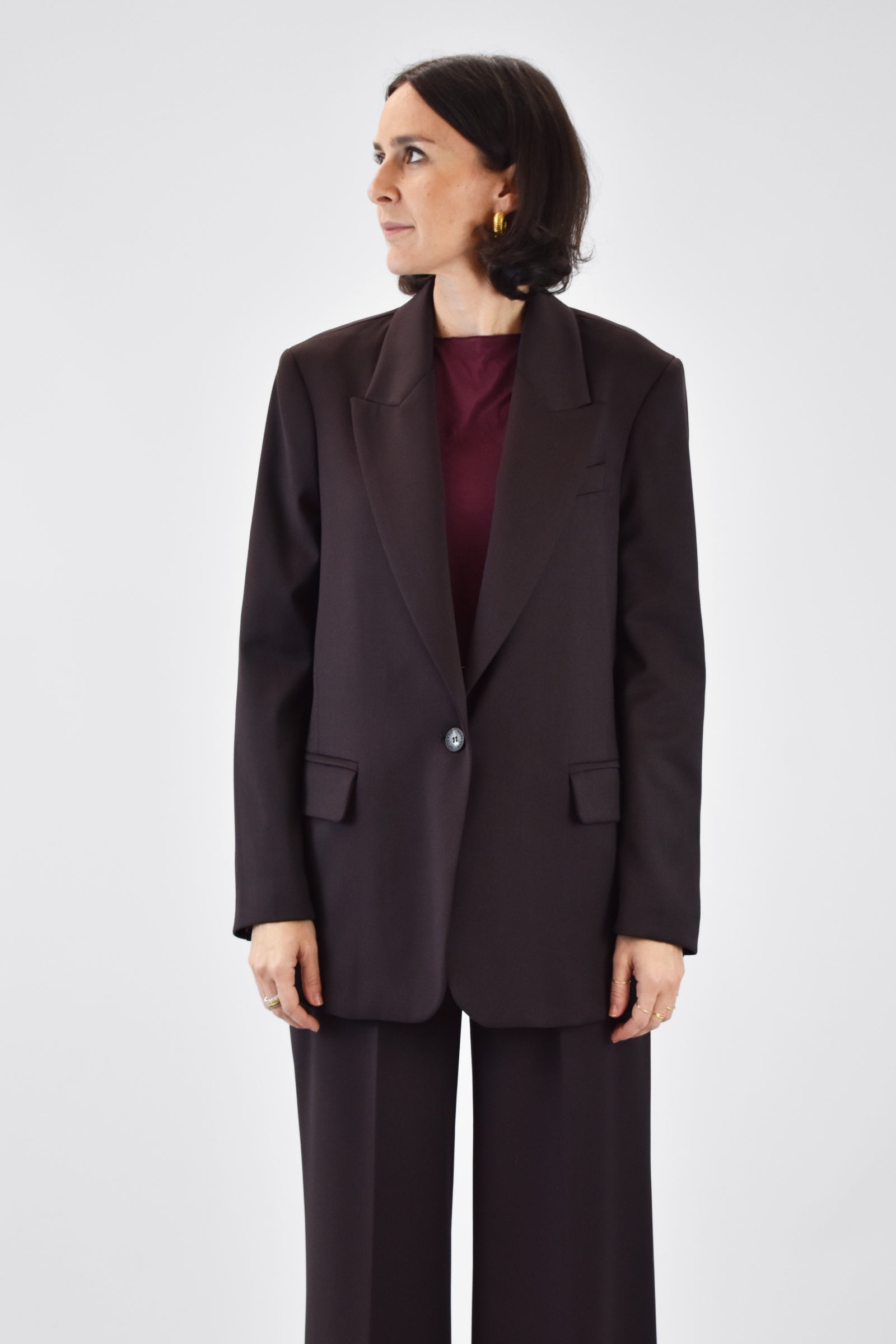 Giacca over maschile