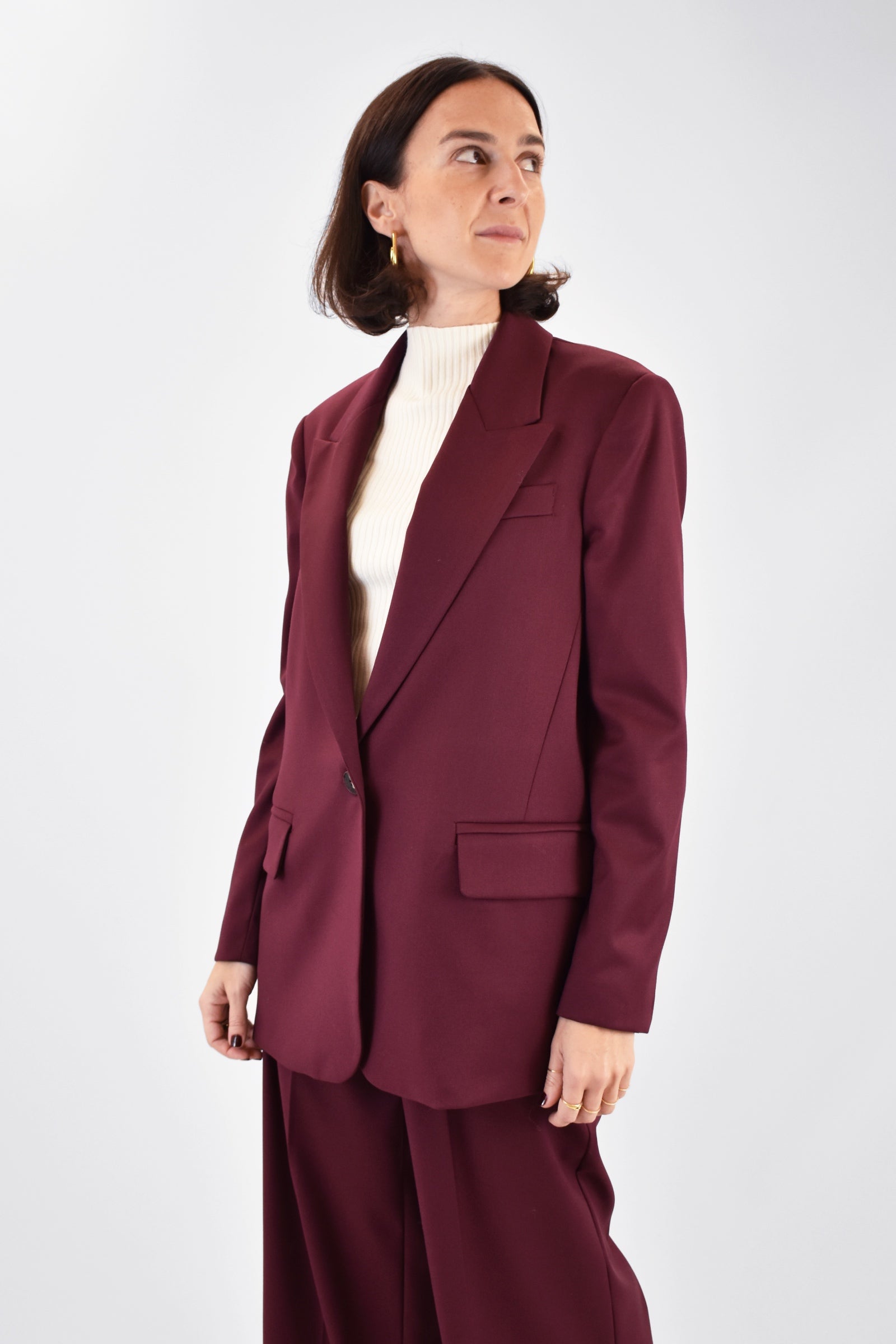 Giacca over maschile