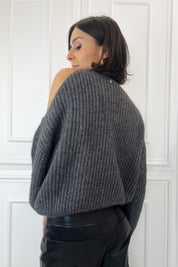 Maglia lurex cut-out