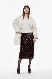 Longuette paillettes