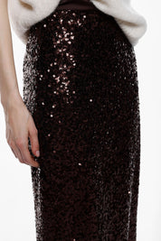 Longuette paillettes