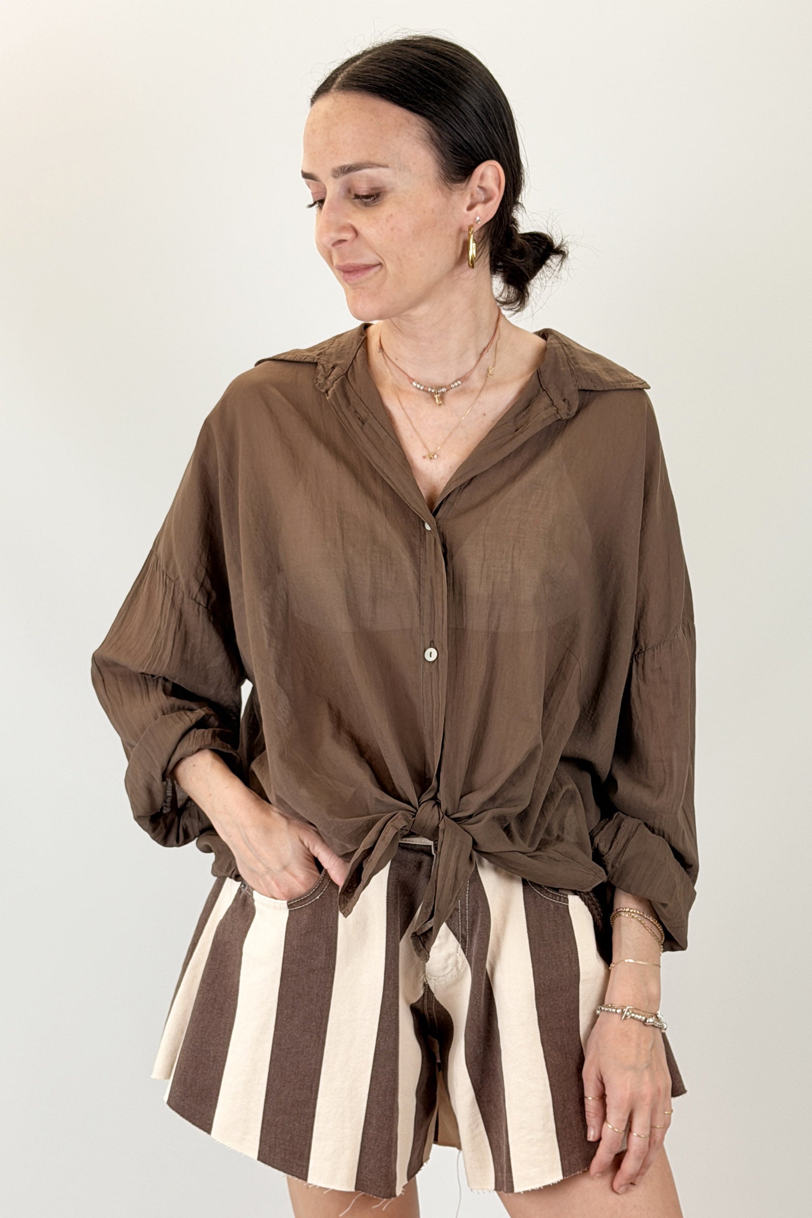 Camicia mussola leggera