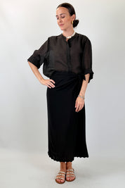 Camicia manica bottone