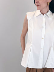 Camicia smanicata godet