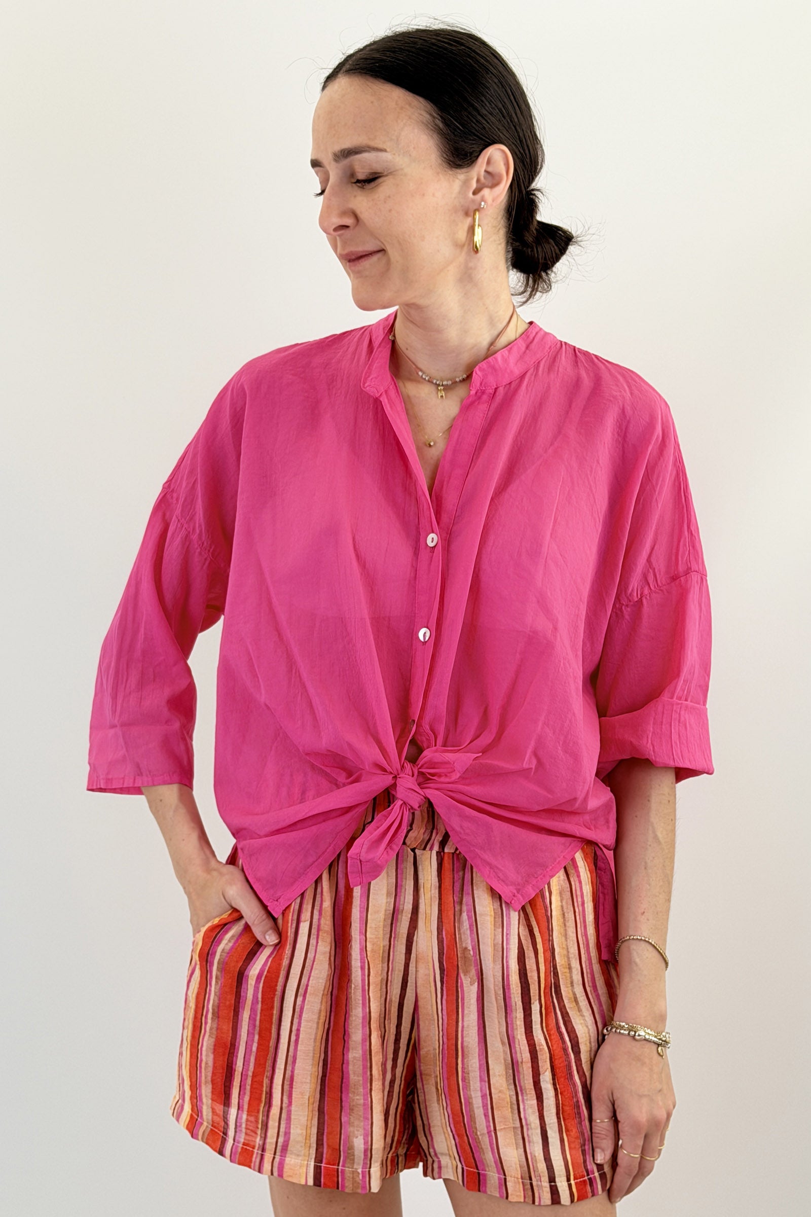 Camicia voile cotone