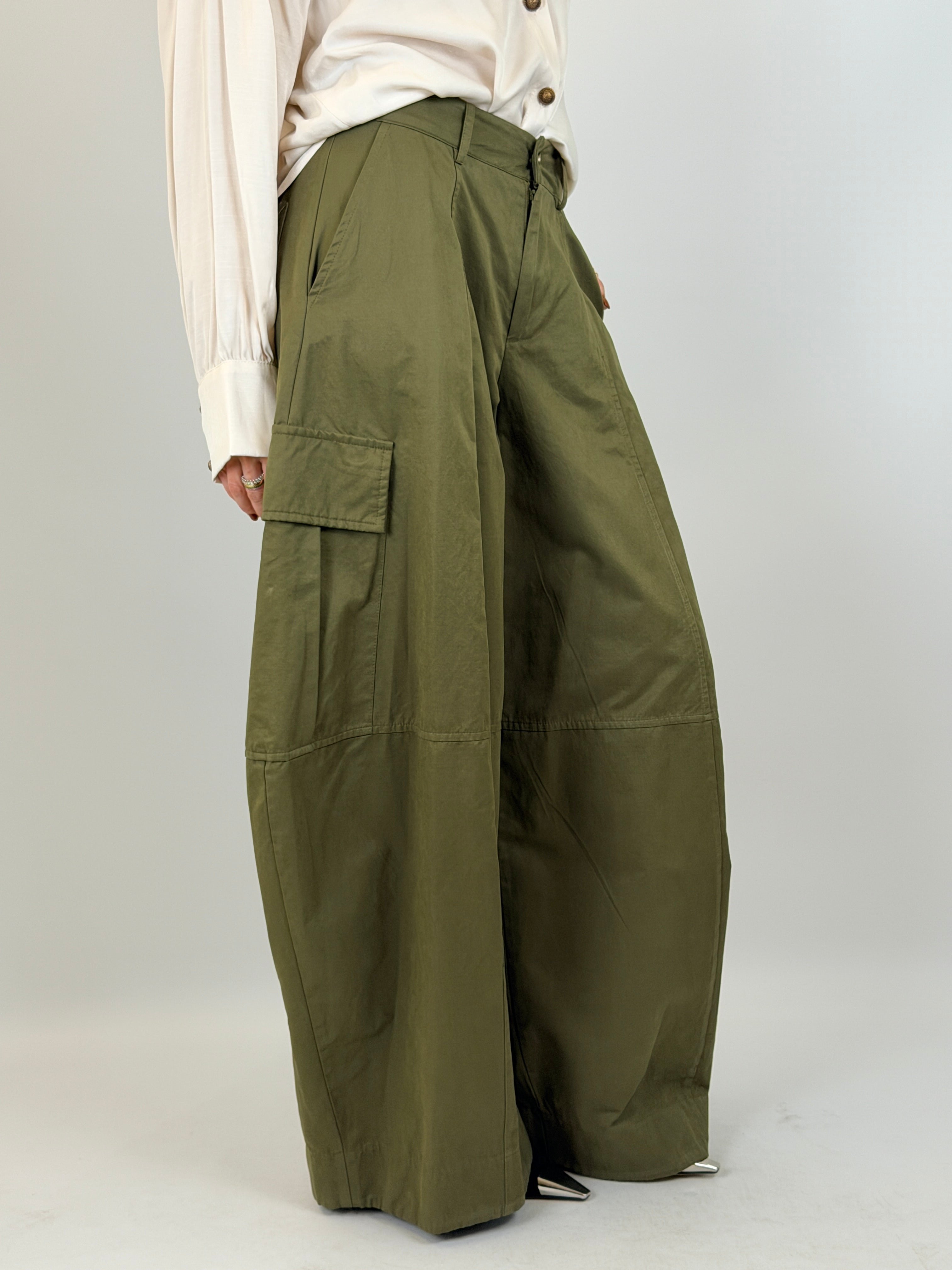 Pantalone maxi balloon cargo