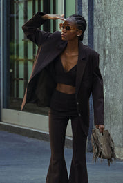 Top crop punto milano