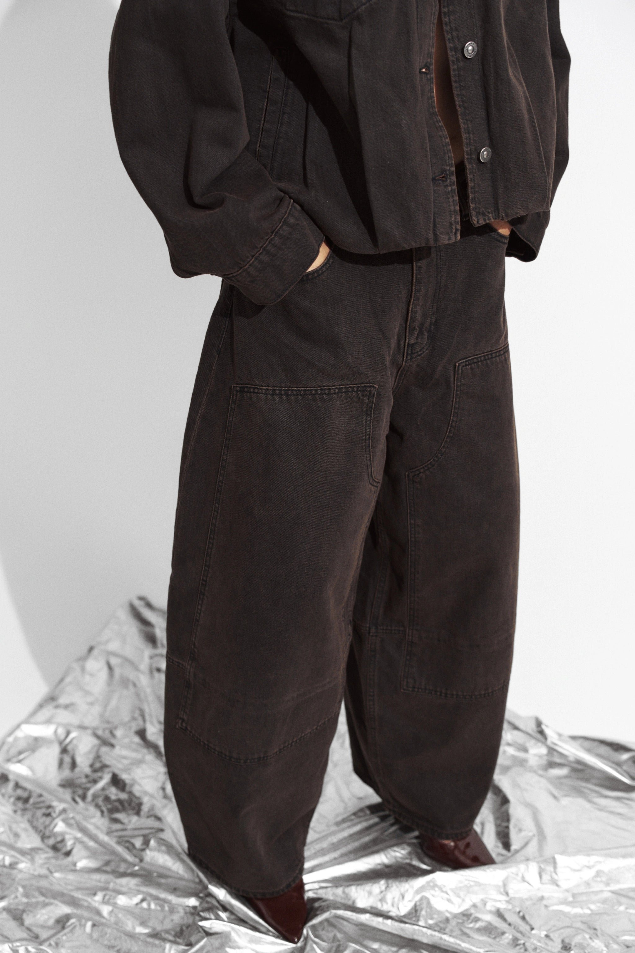 Jeans balloon wide leg
