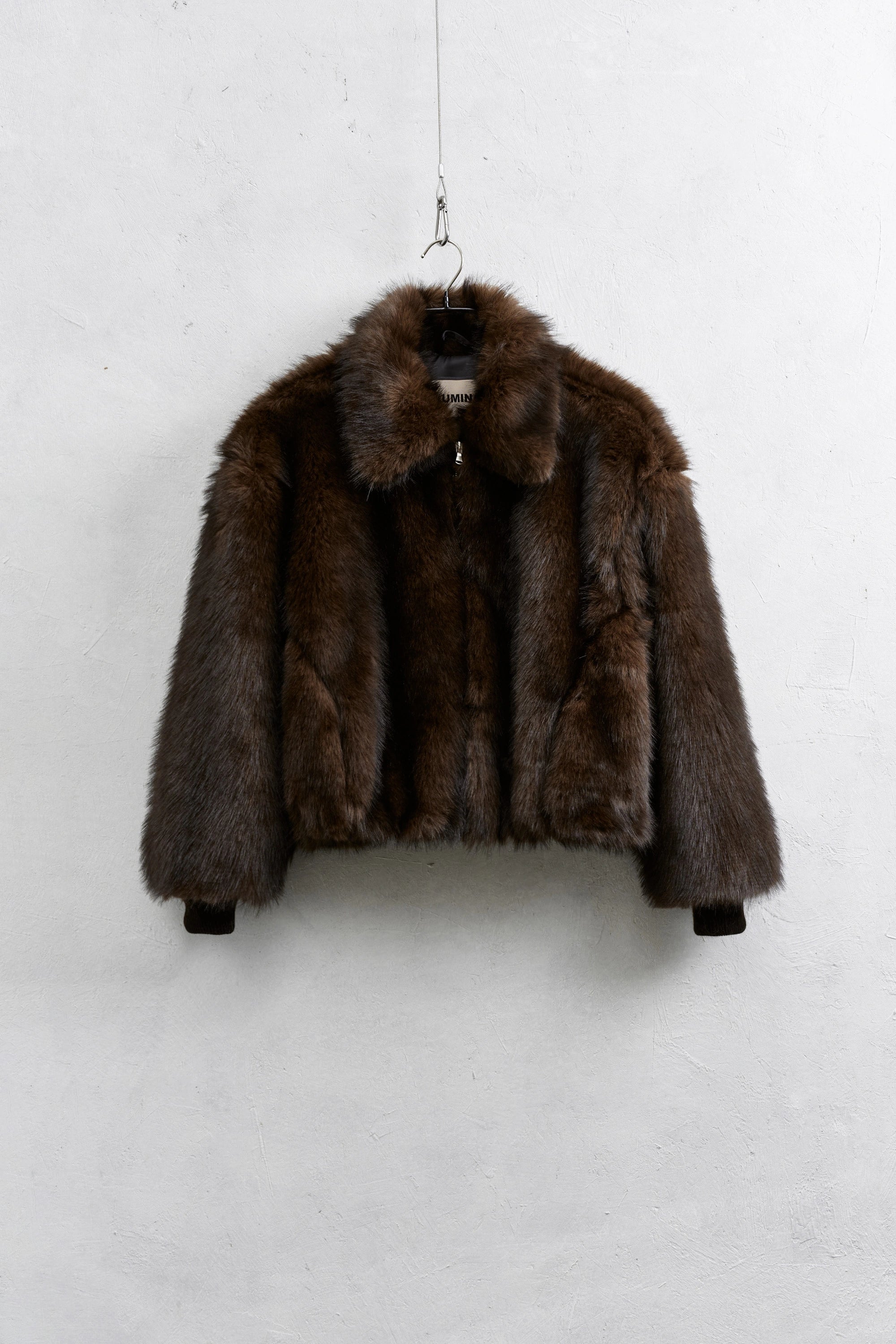 Bomber ecopelliccia visone