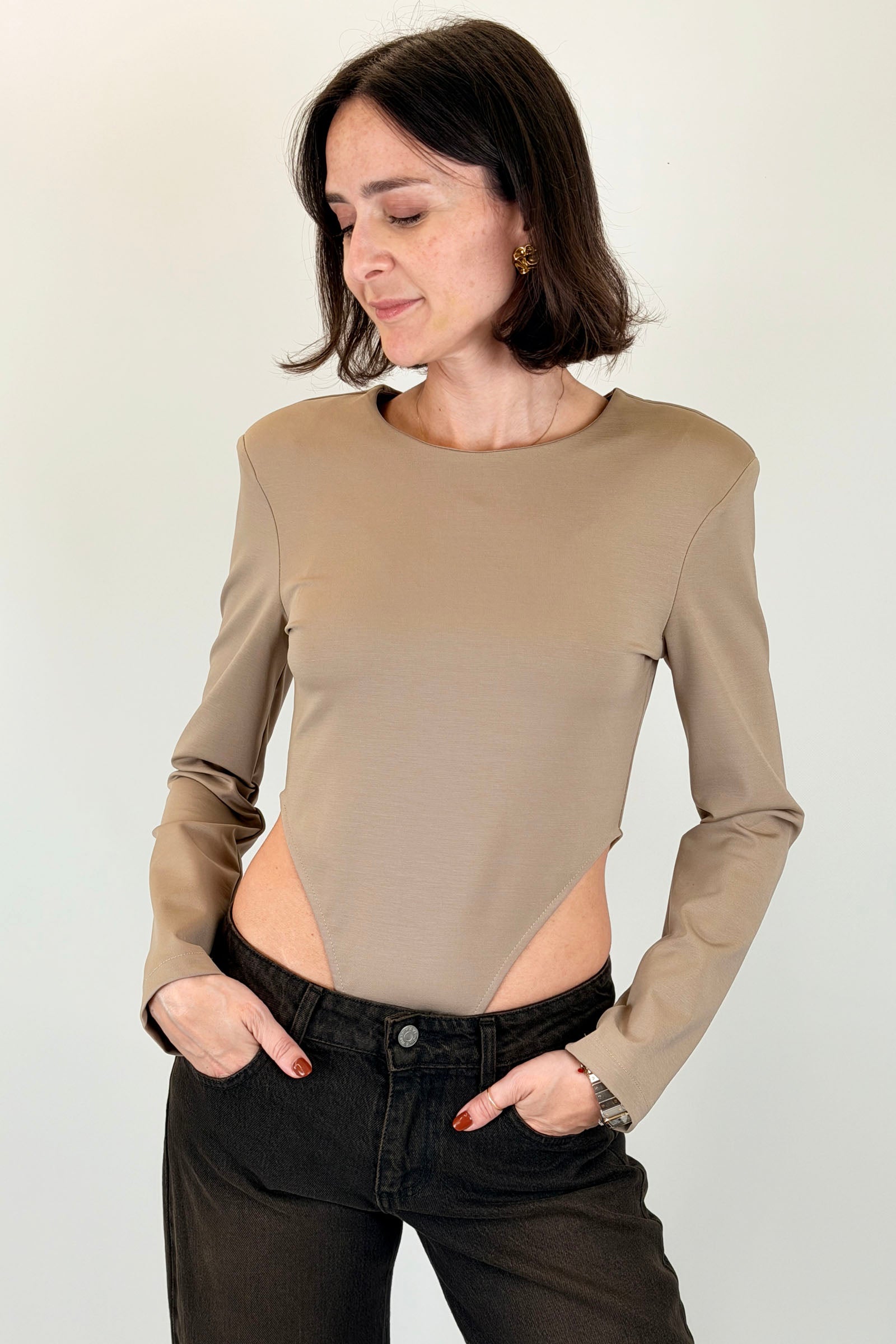 Body sgambato spalline