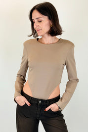Body sgambato spalline