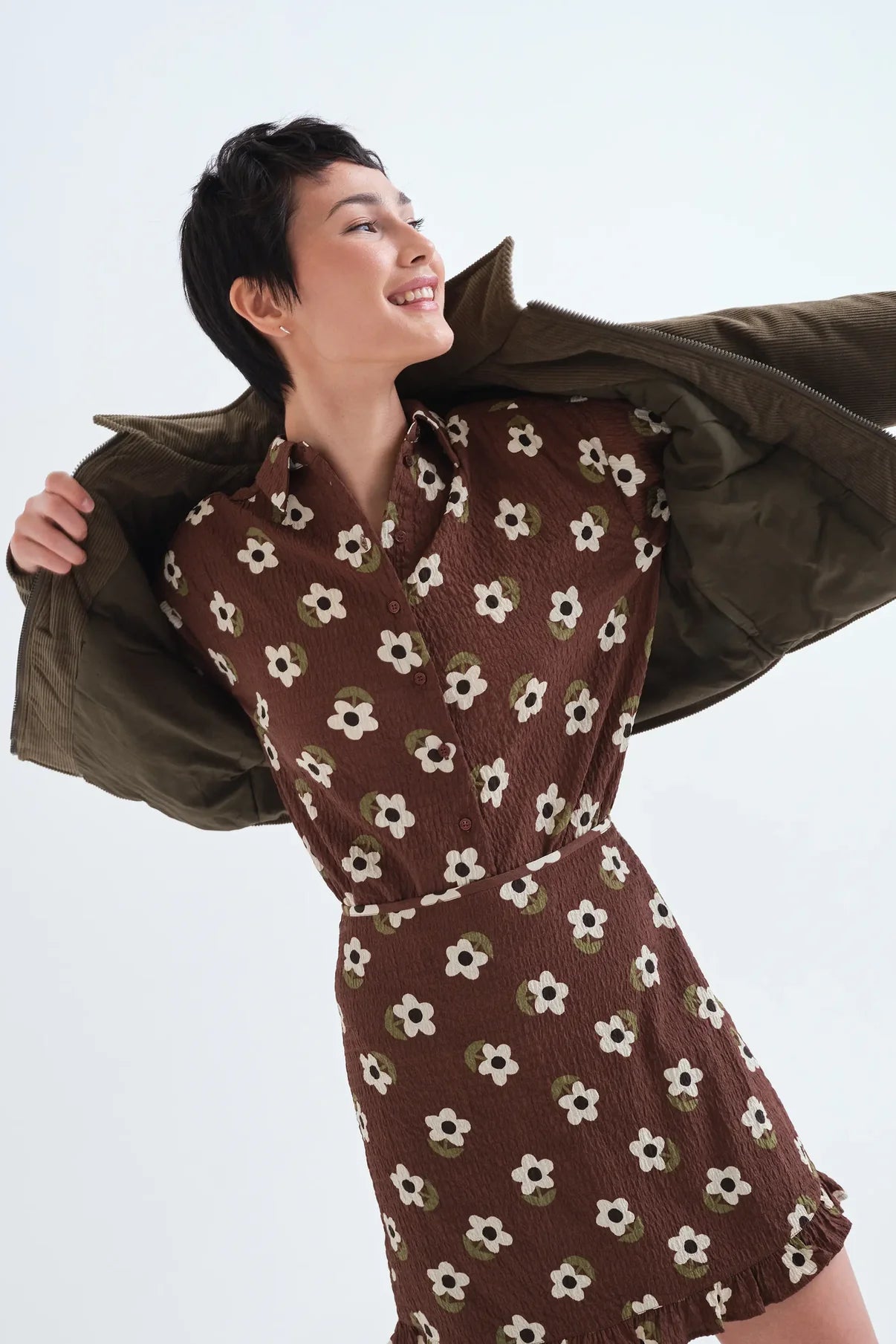 Camicia stampa FLOWERS