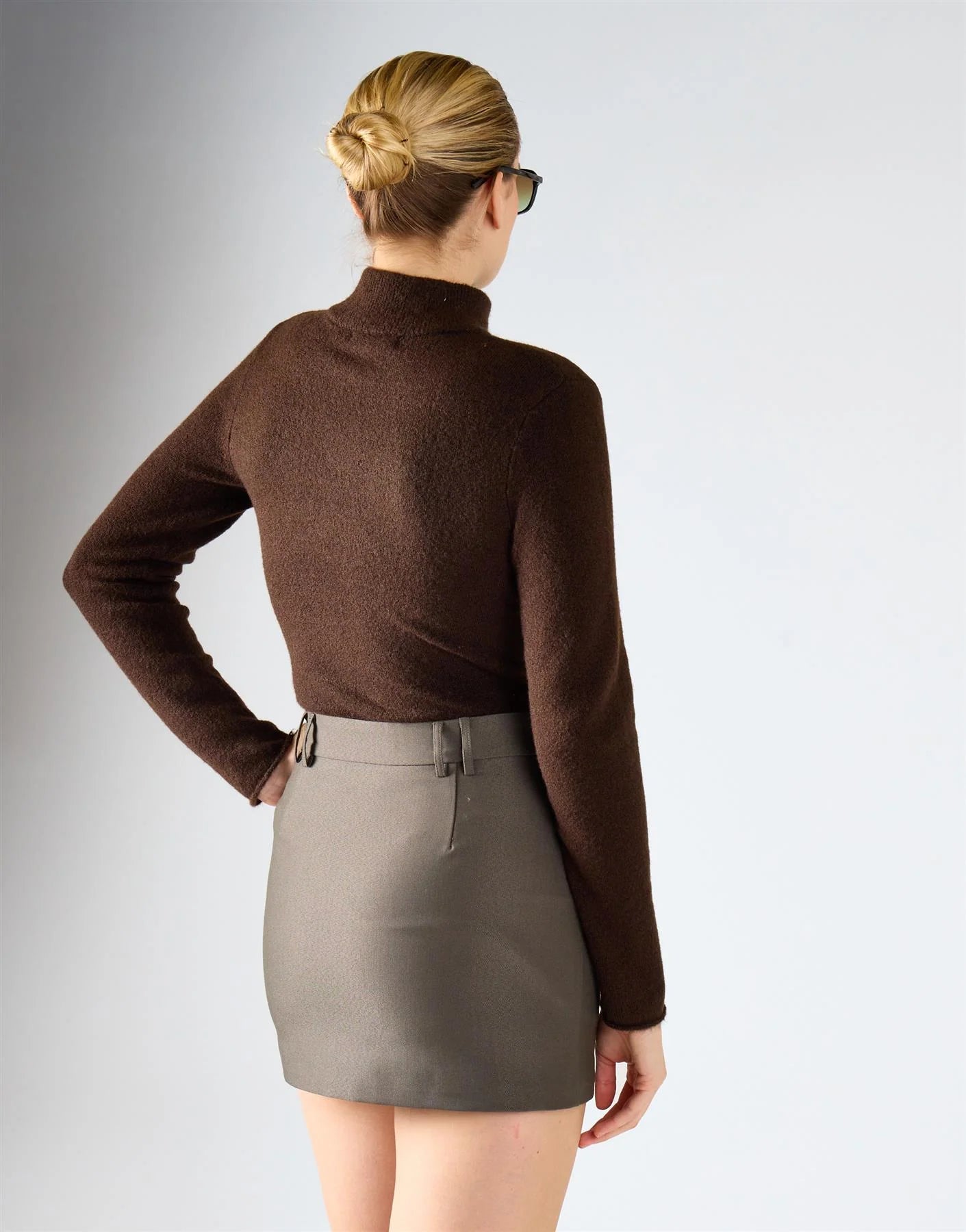 Minigonna con taschine