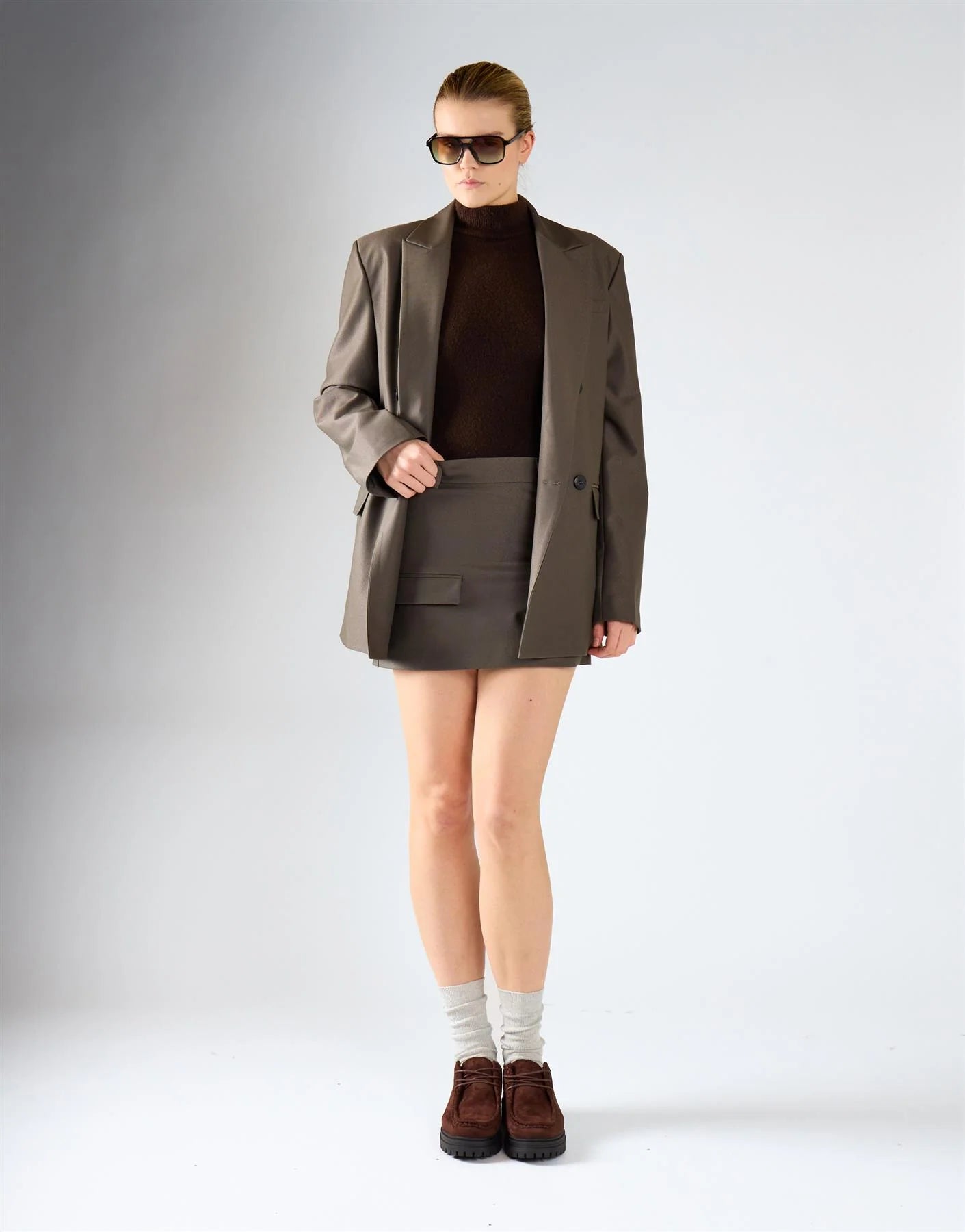 Minigonna con taschine