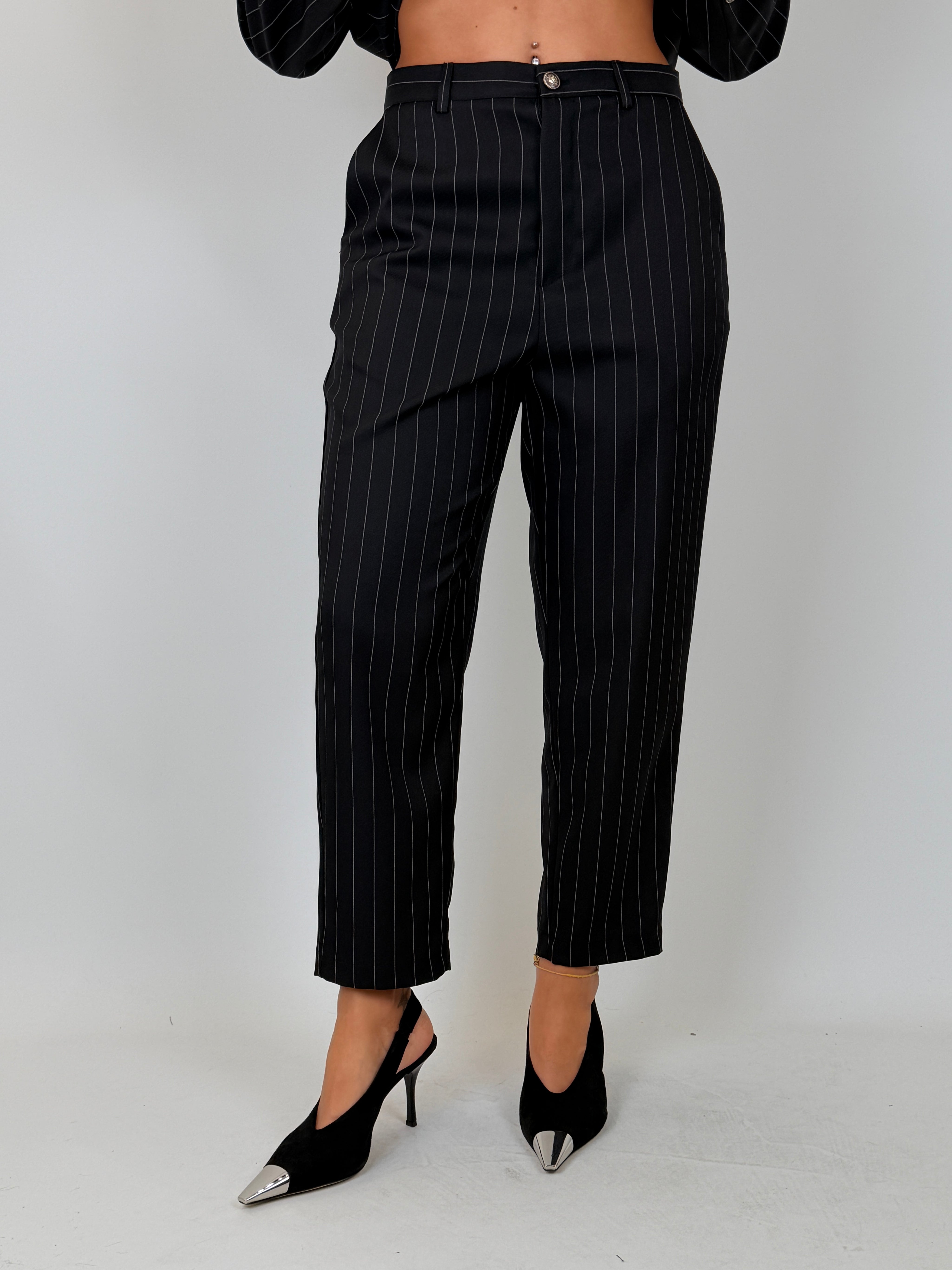Pantalone gessato
