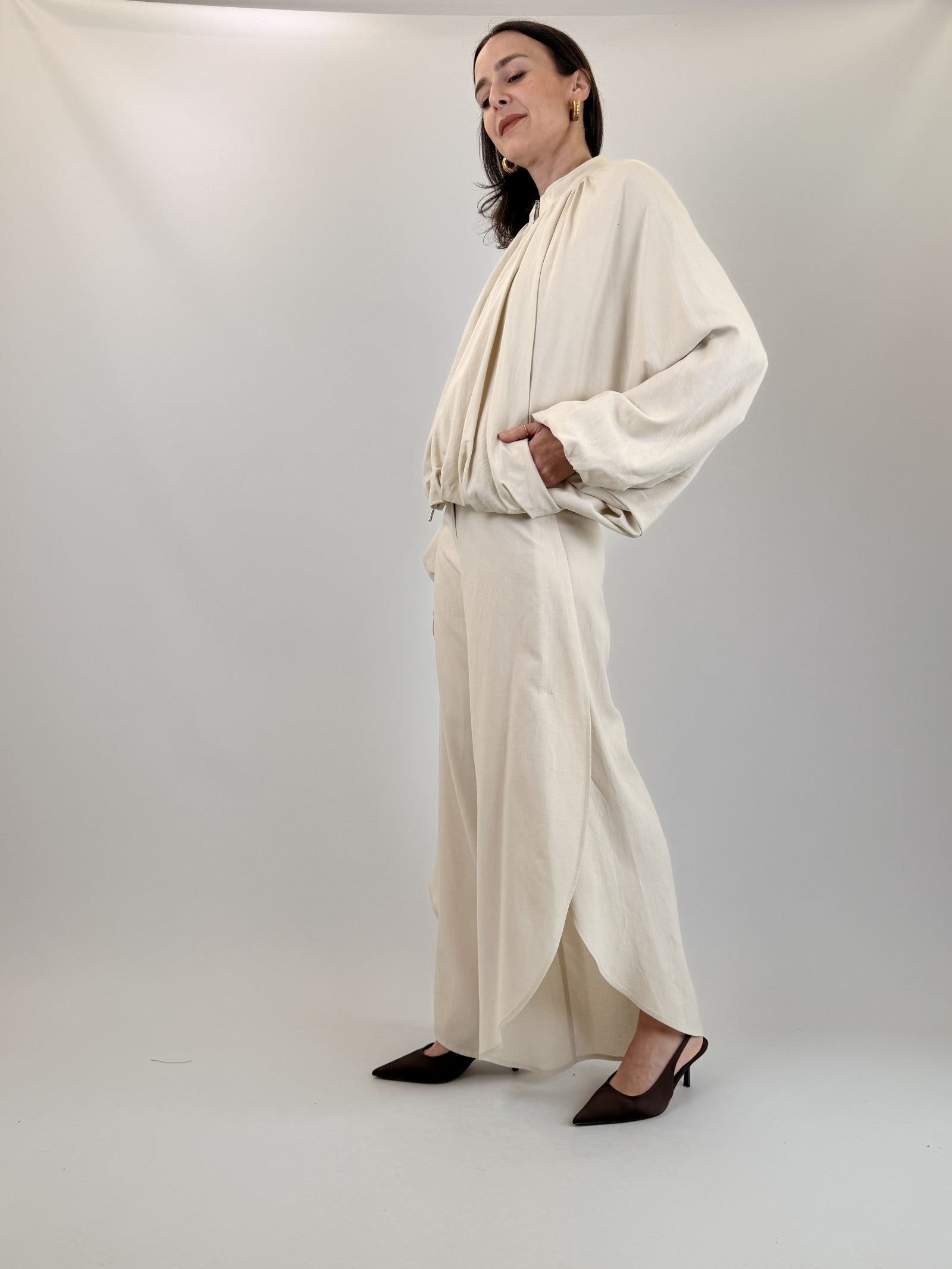 Bomber misto lino