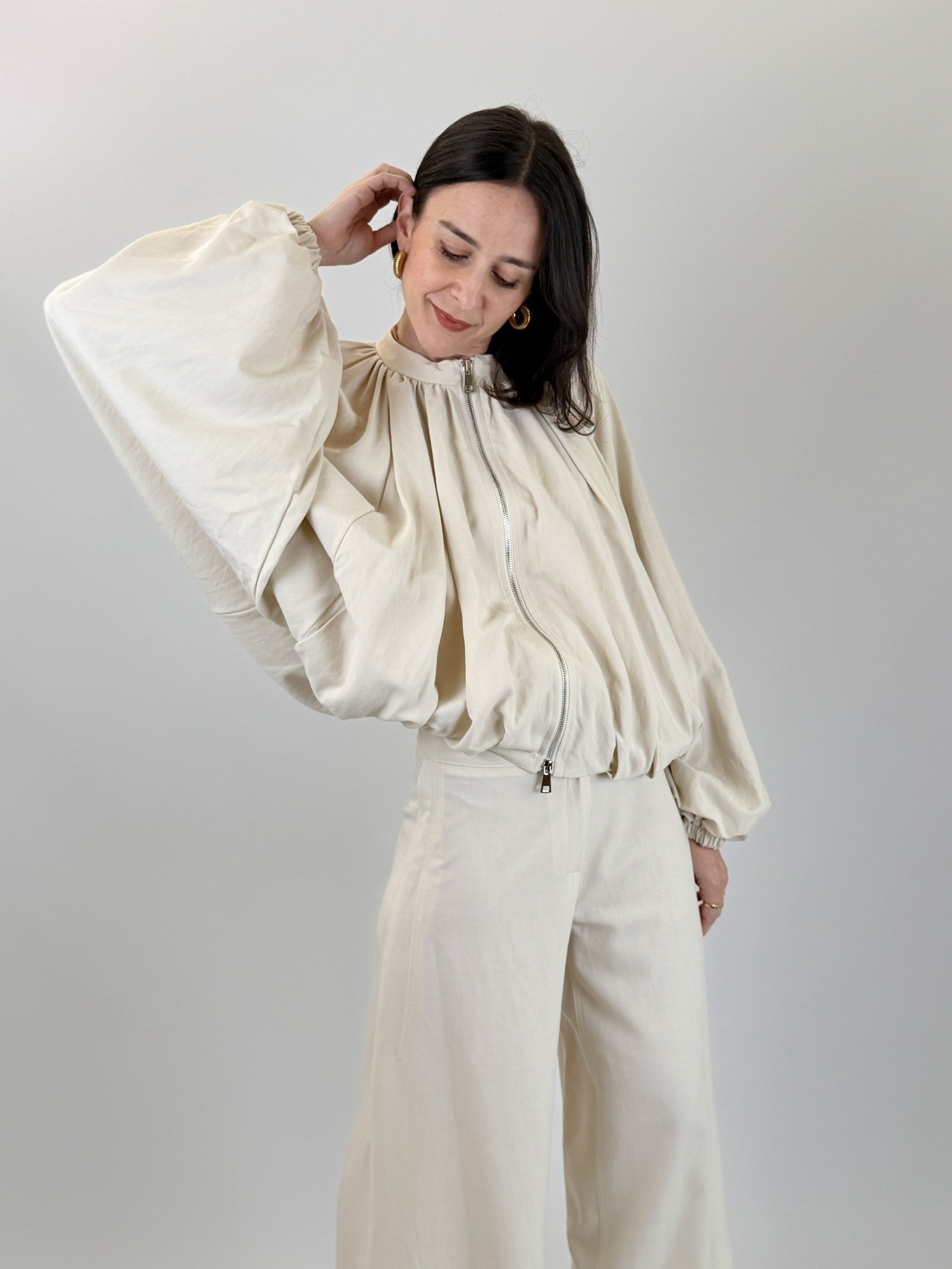 Bomber misto lino