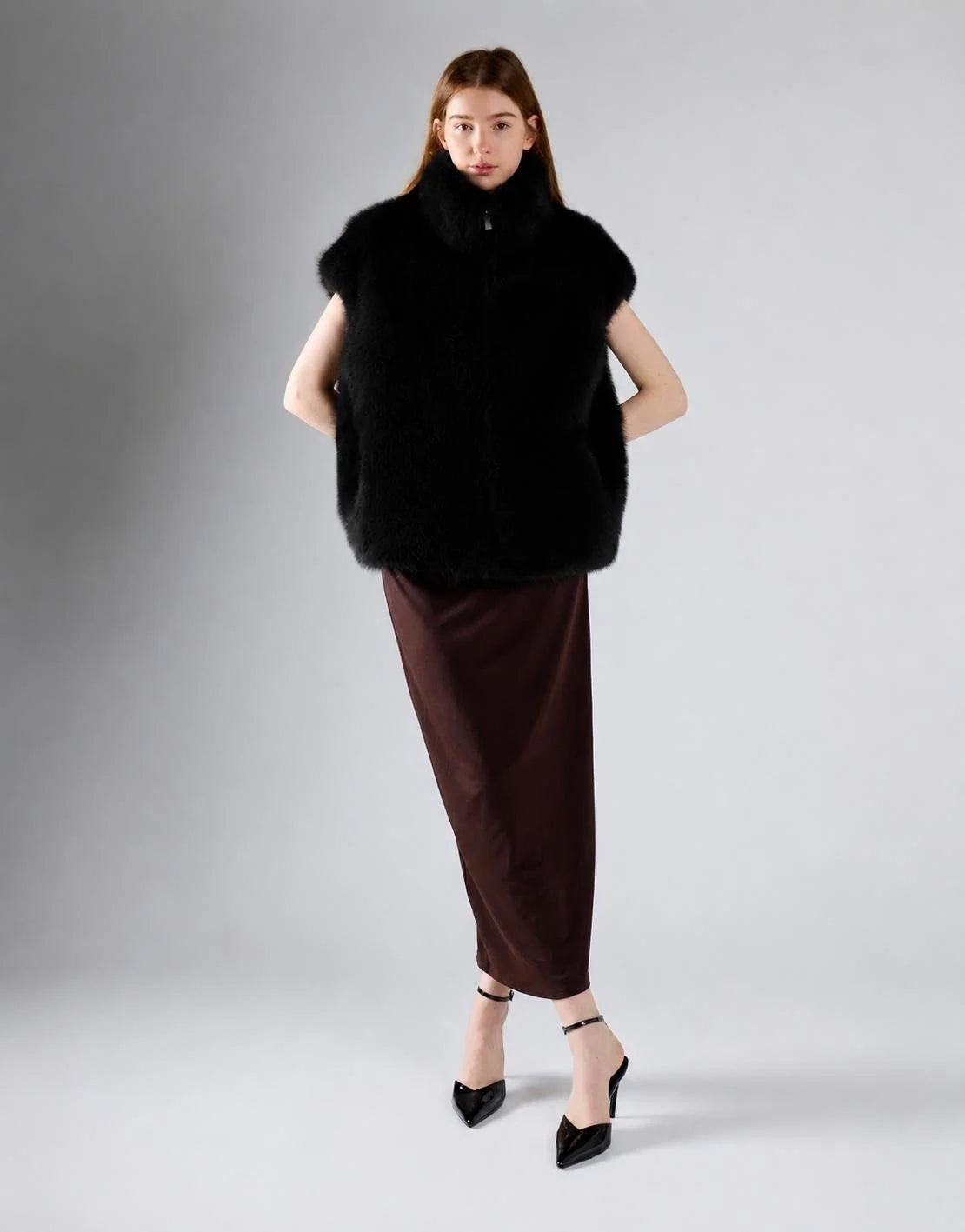 Gilet ecopelliccia