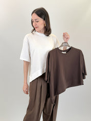 T-shirt asimmetrica