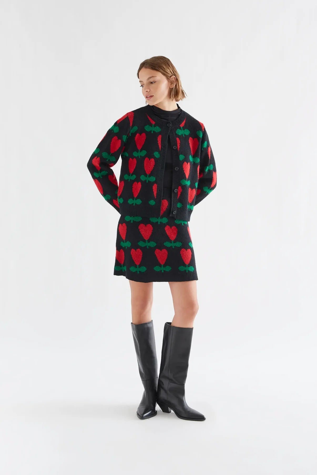 Cardigan CICLAMINI CUORI