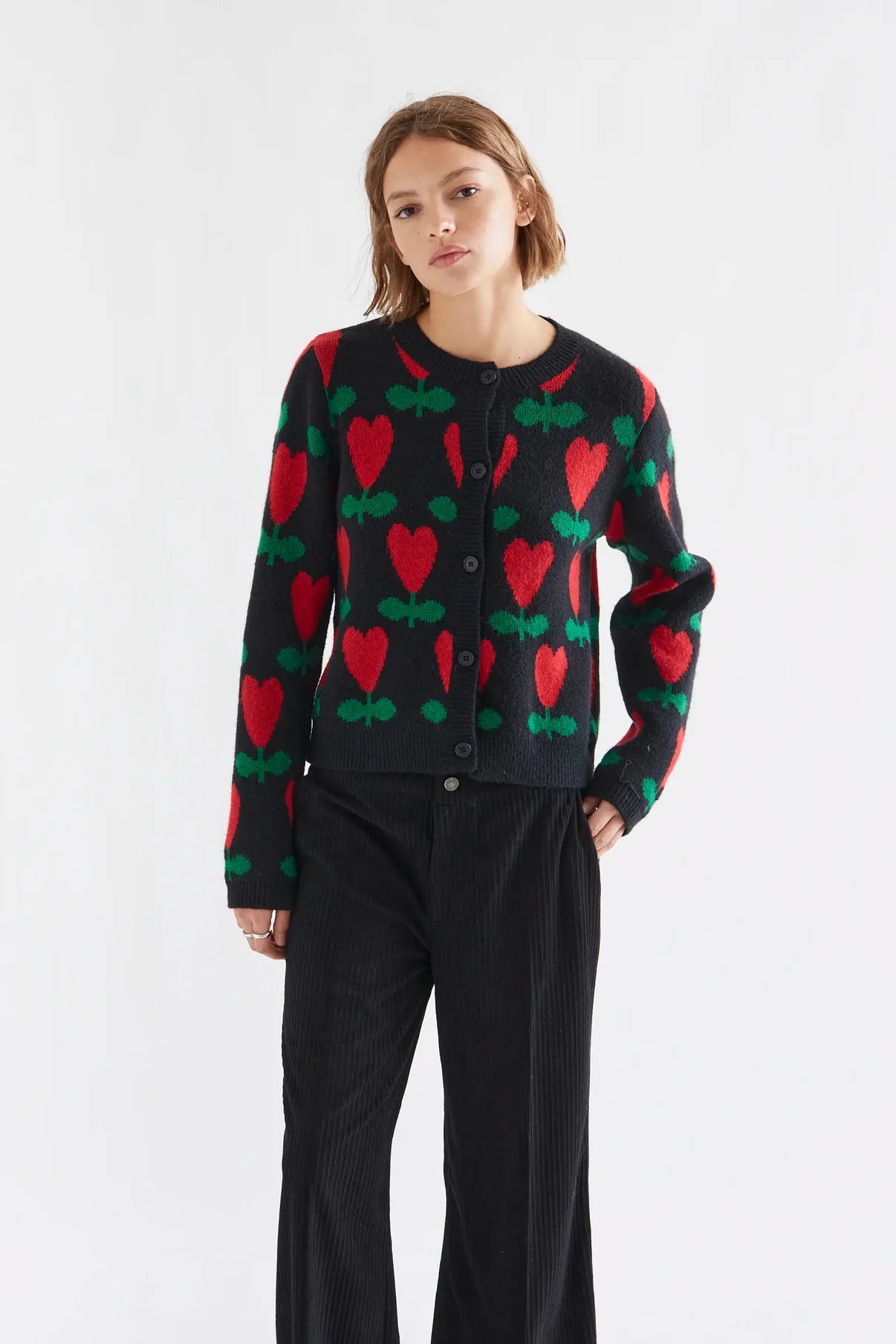 Cardigan CICLAMINI CUORI