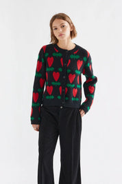 Cardigan CICLAMINI CUORI