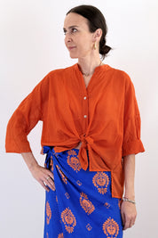Camicia voile cotone