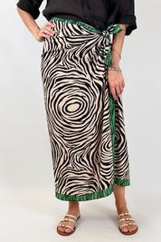 Gonna pareo lunga ZEBRA