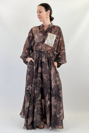 Maxi gonna camouflage