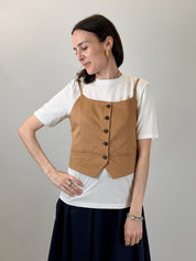Gilet + t-shirt
