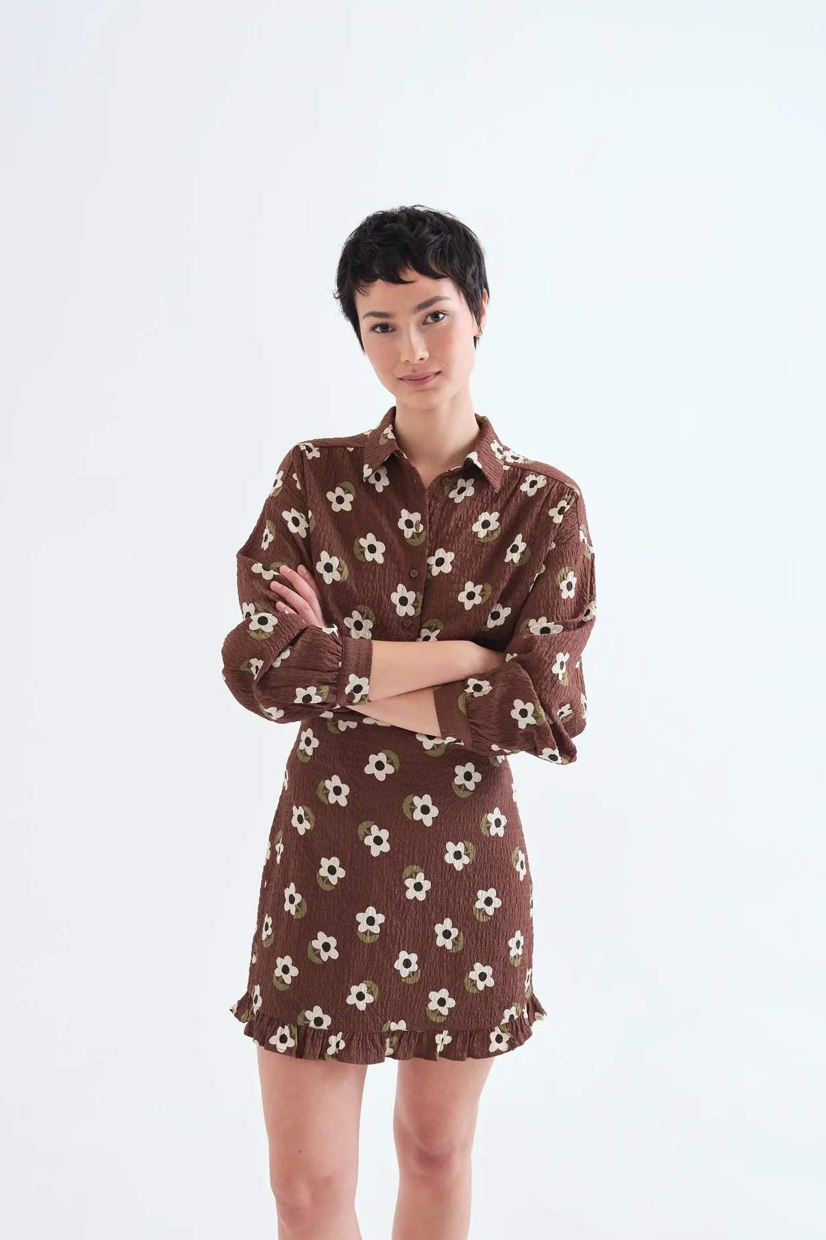 Camicia stampa FLOWERS