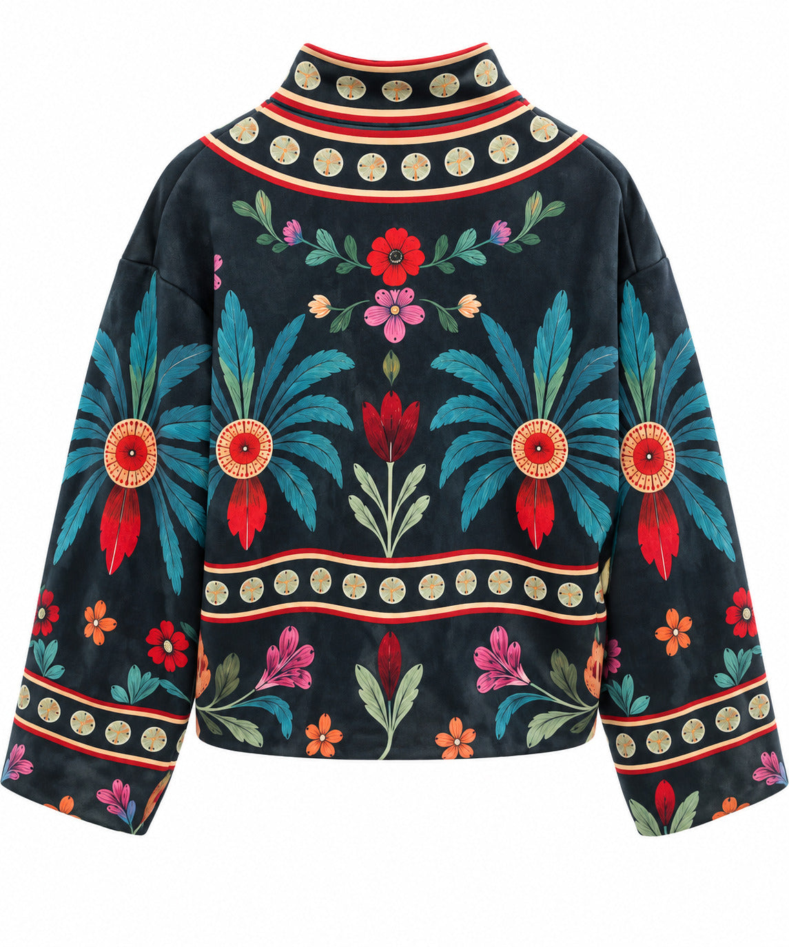 Bomber NOMAD palma e fiori
