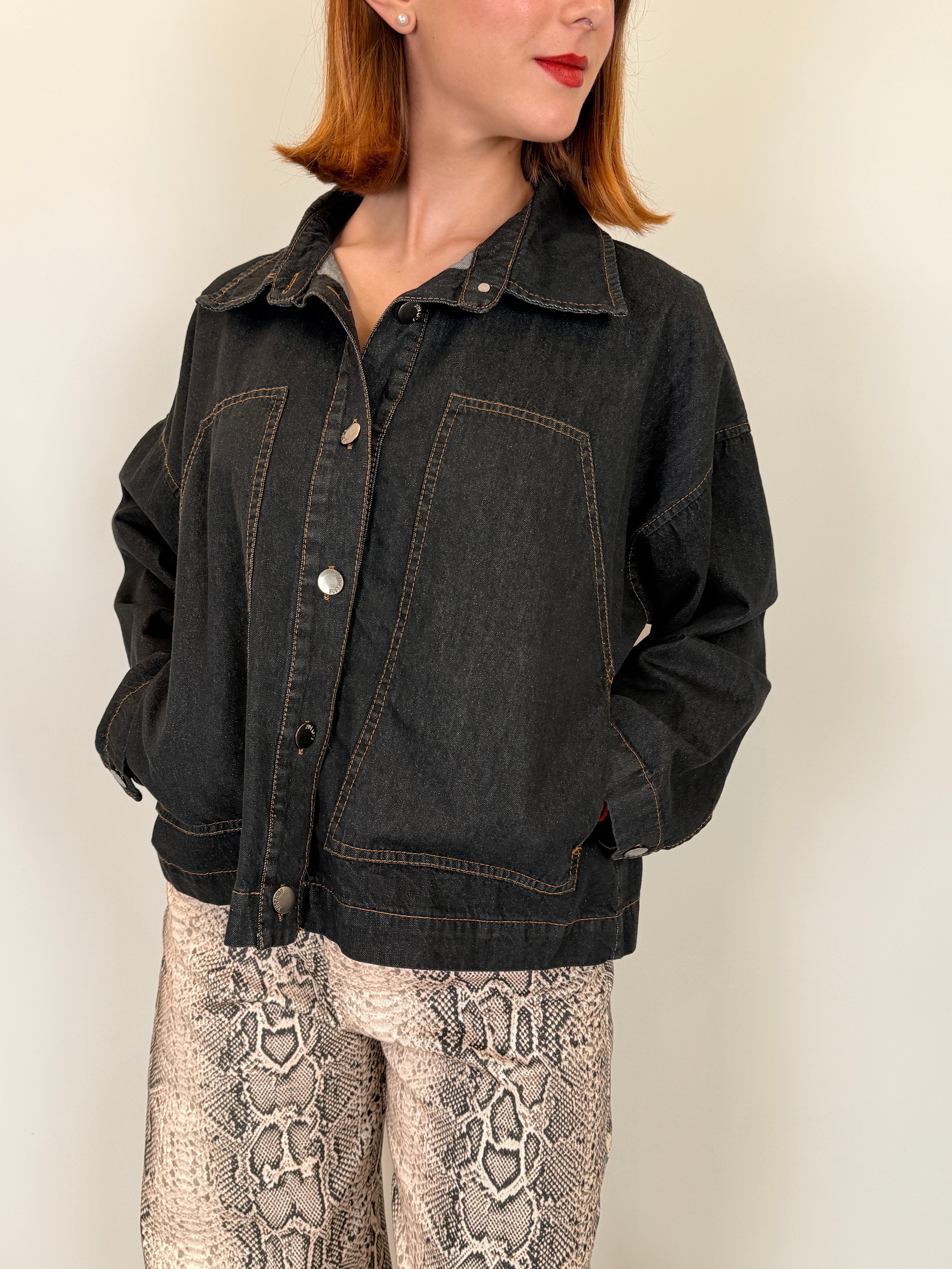 Giacchina jeans work