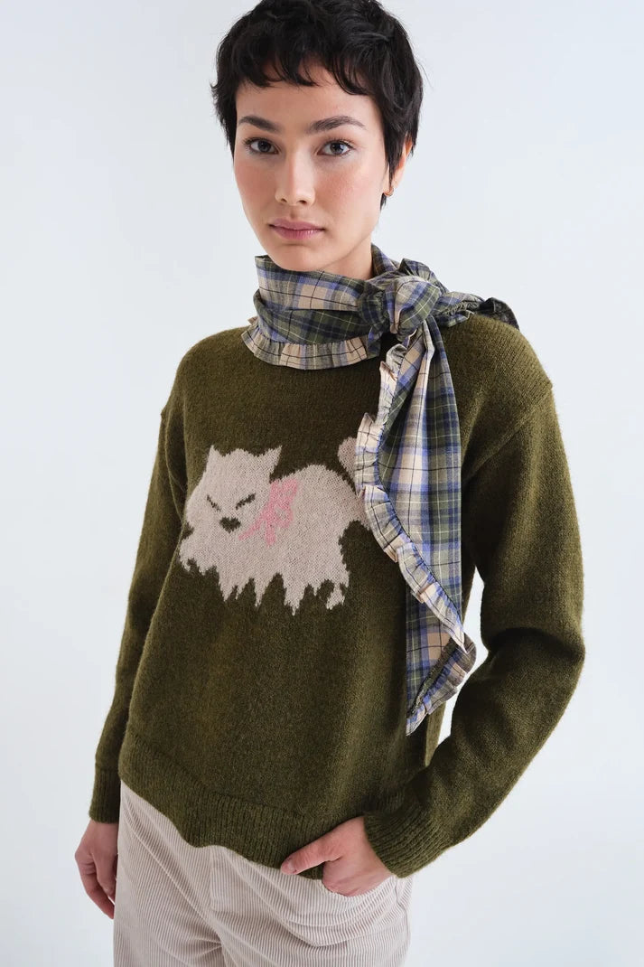 Girocollo Jacquard GATTO