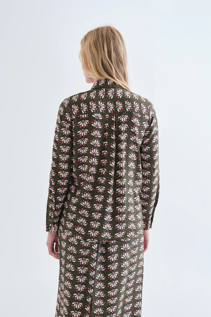 Camicia stampa Geometry