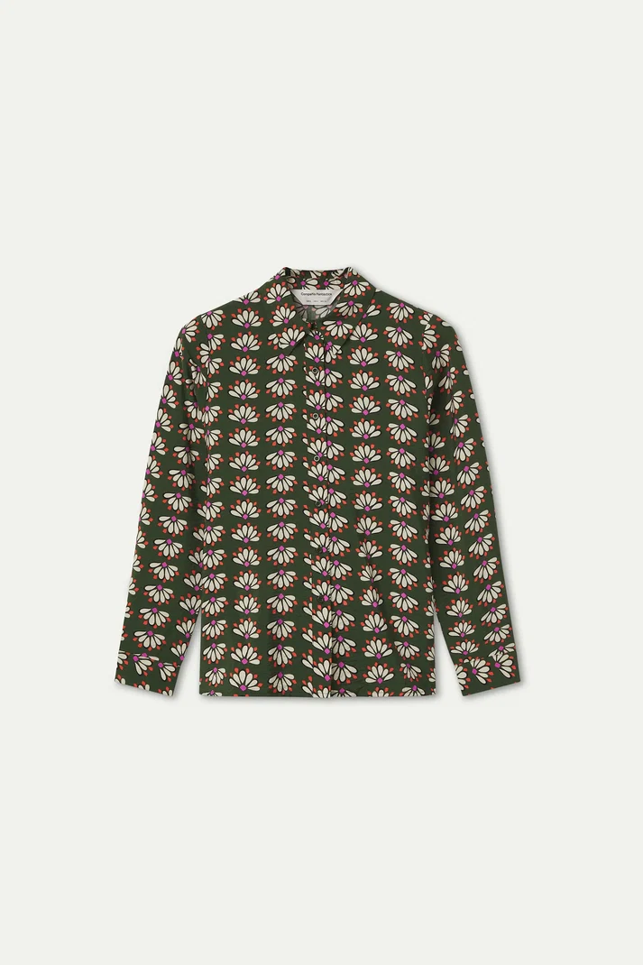Camicia stampa Geometry