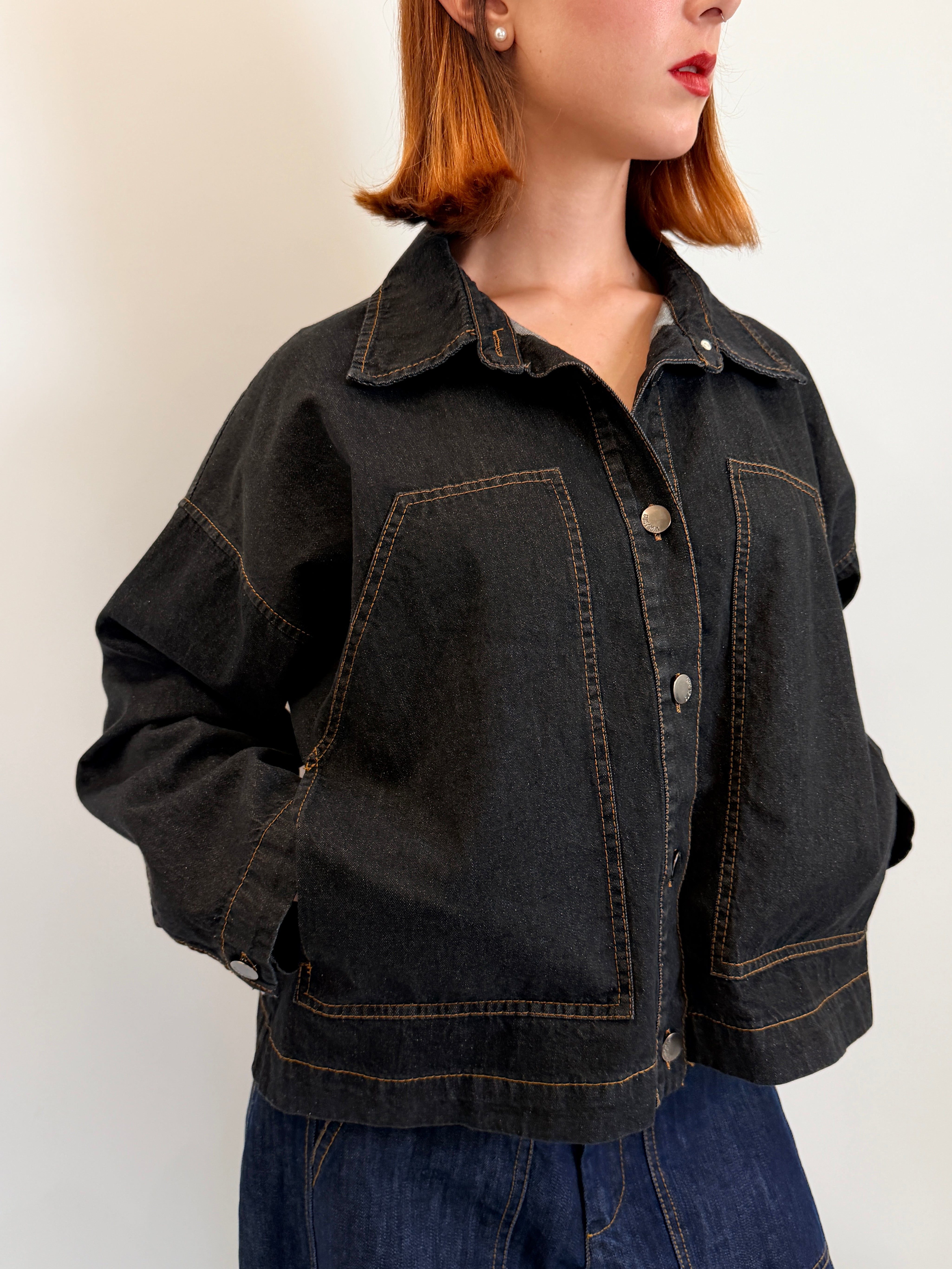 Giacchina jeans work
