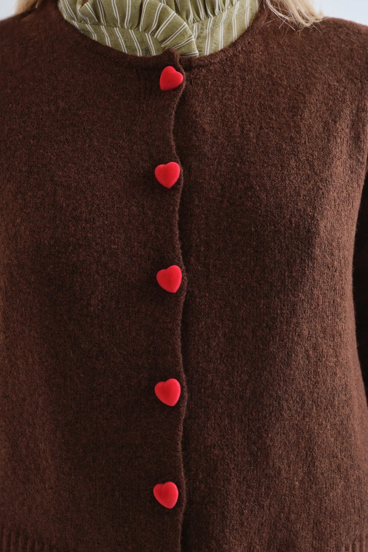 Cardigan cuoricini