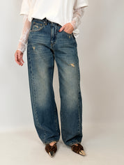 Jeans LUCY faded blue