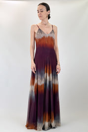 Abito tulle tie-dye