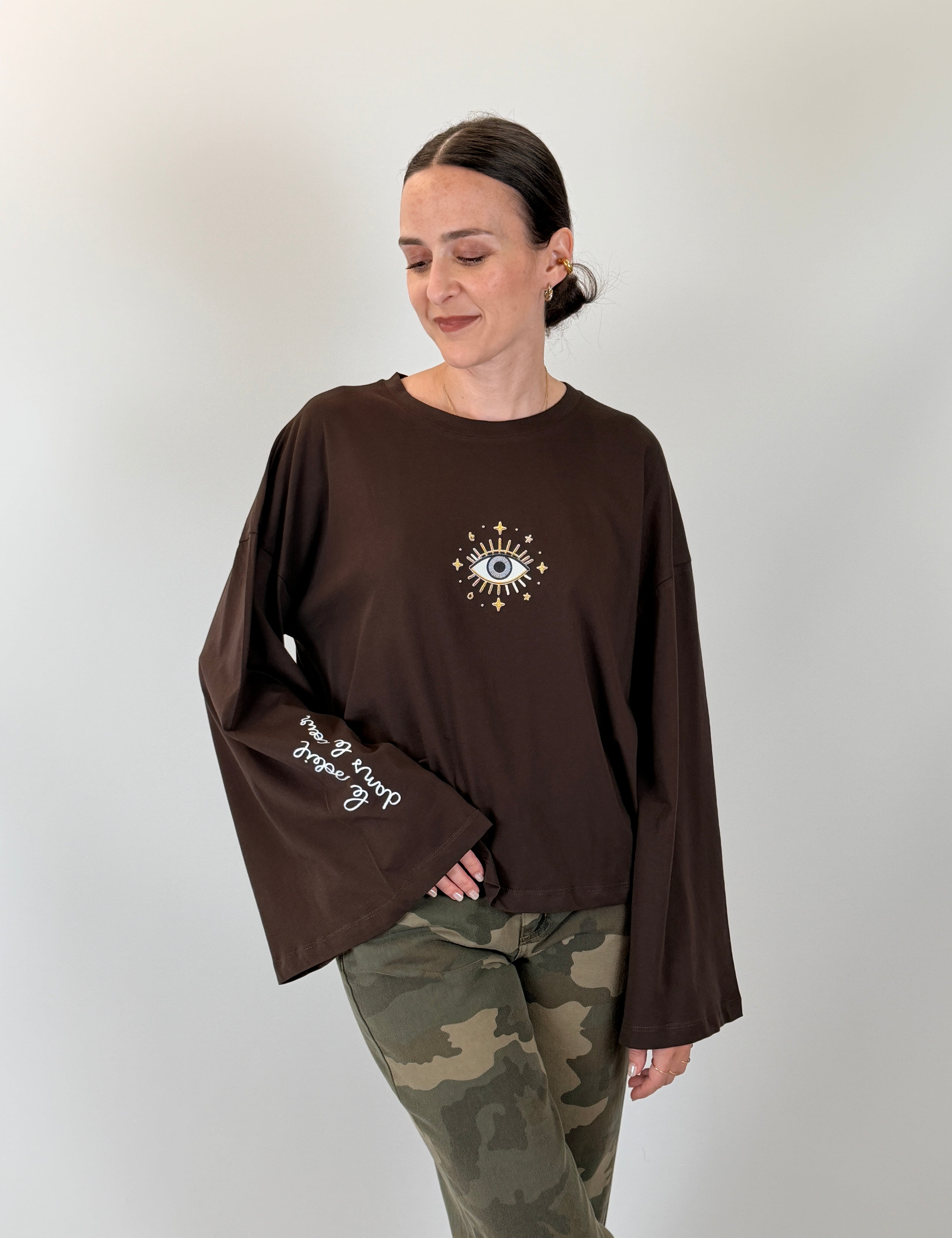 T-shirt manica ampia EYE