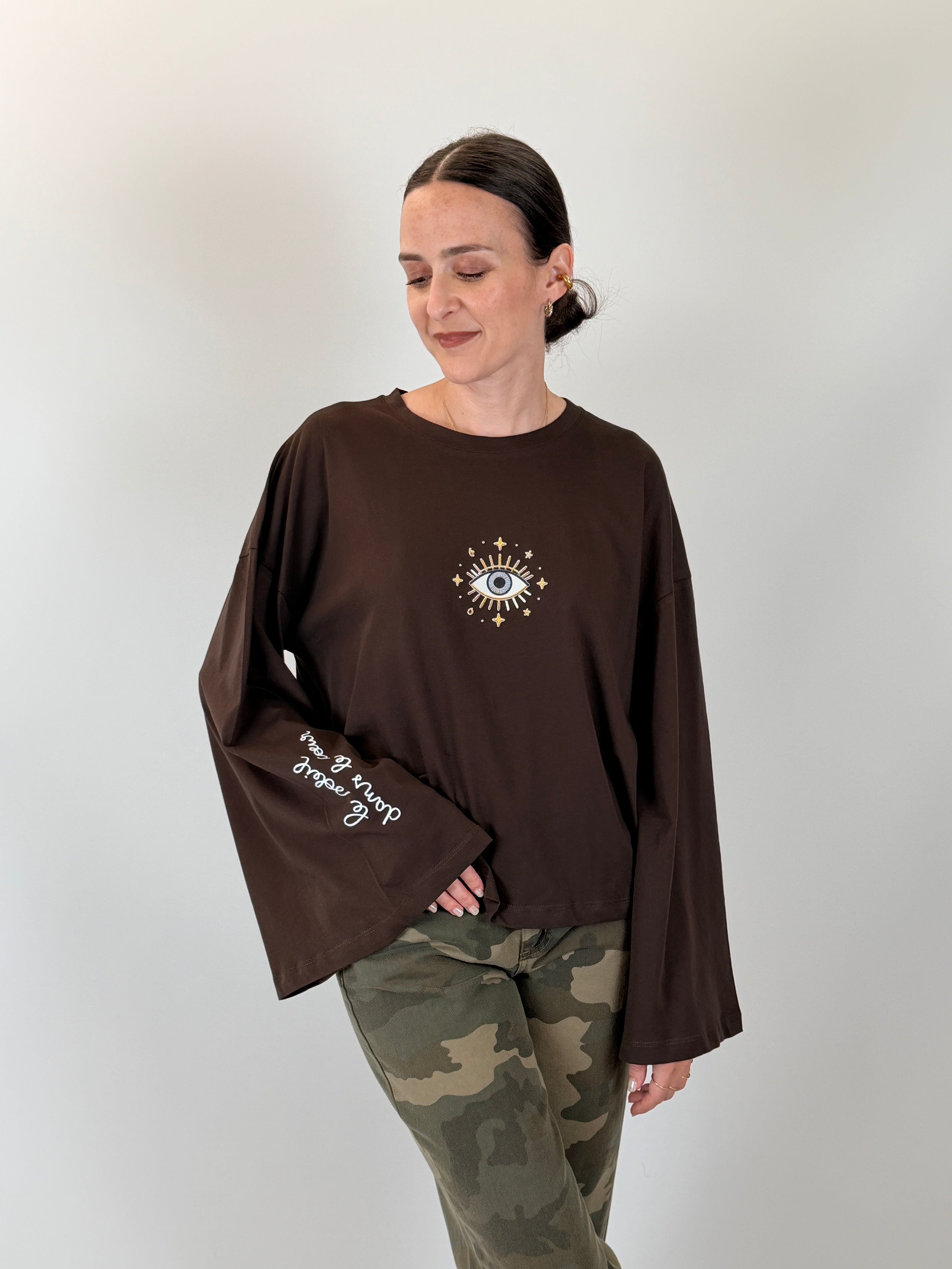 T-shirt manica ampia EYE