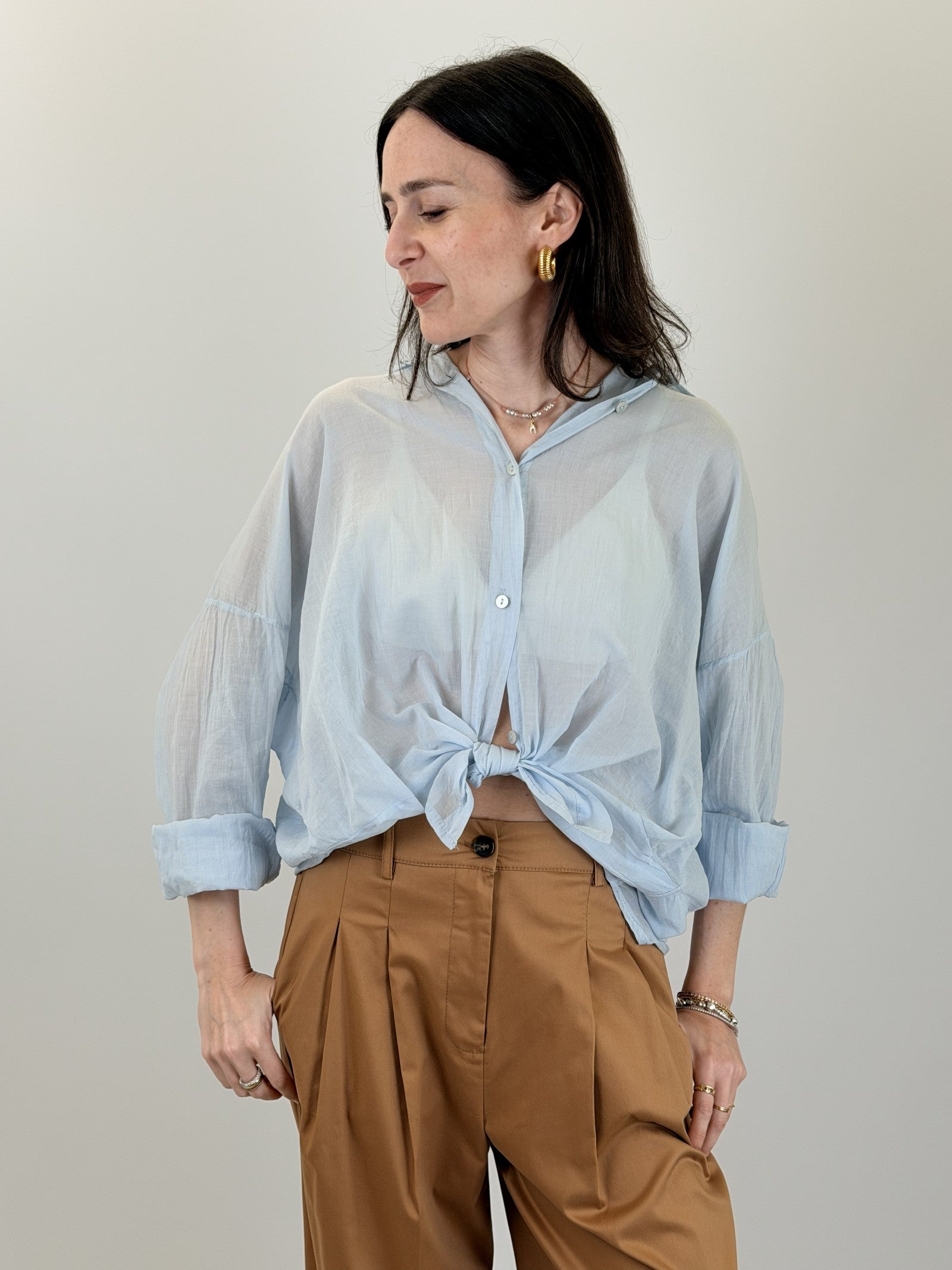 Camicia mussola leggera