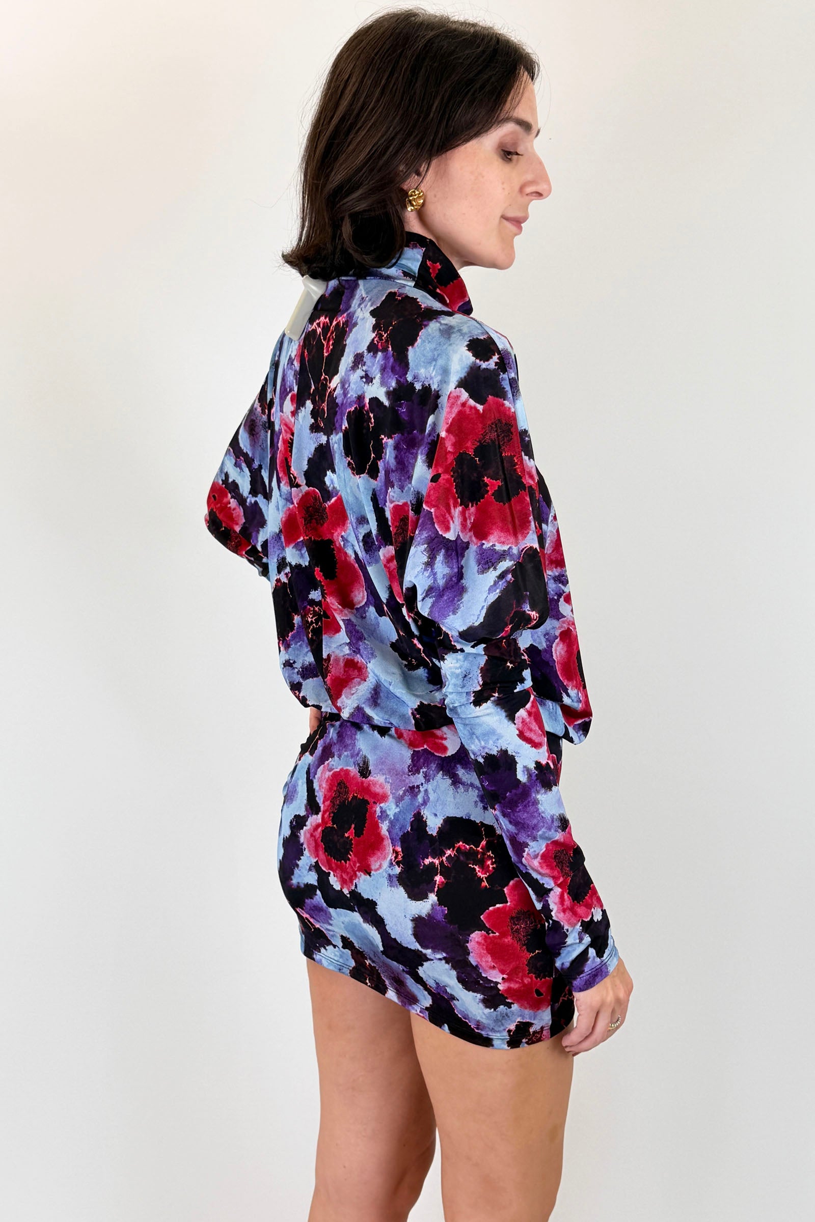 Mini dress fiori
