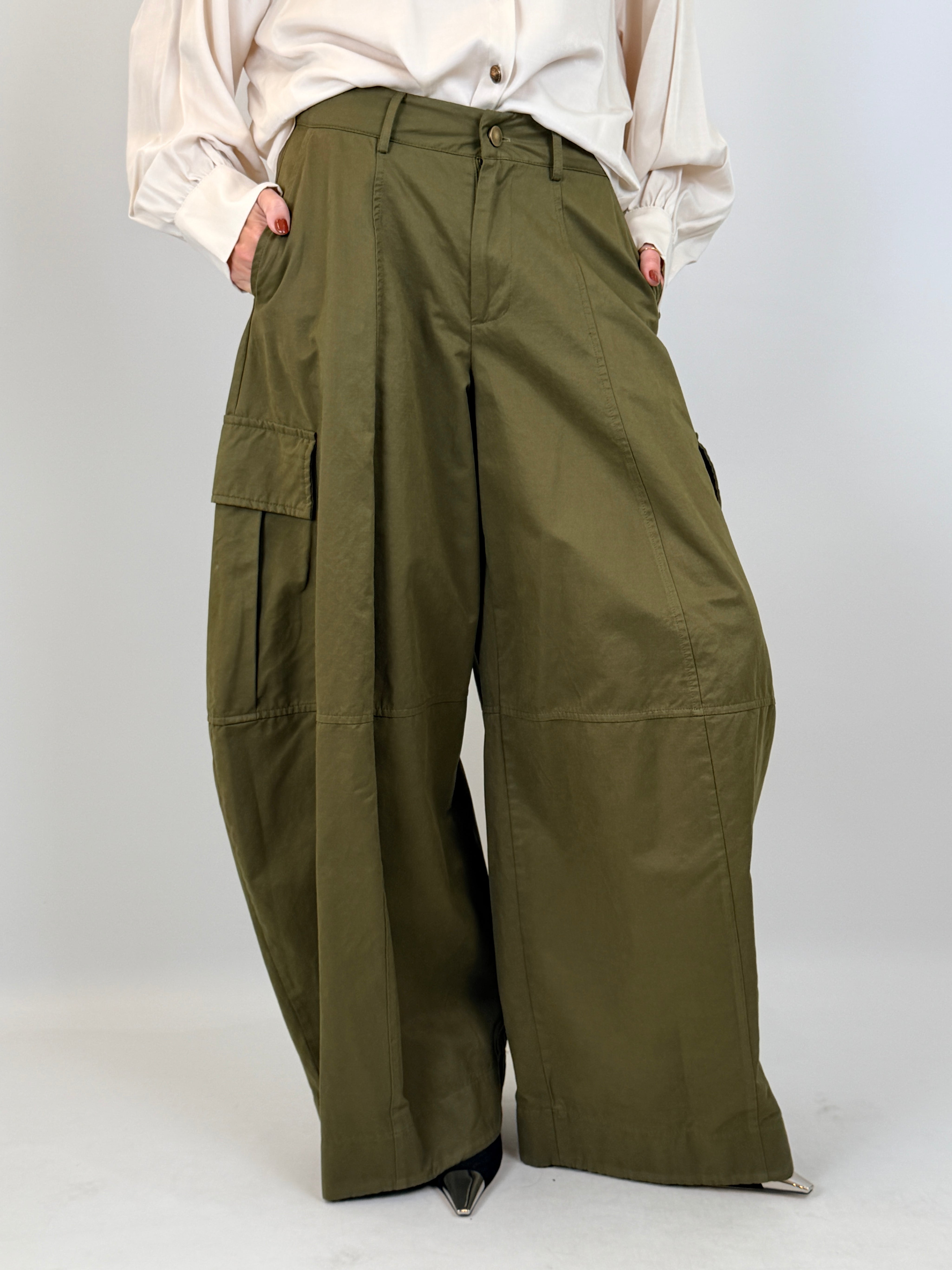Pantalone maxi balloon cargo